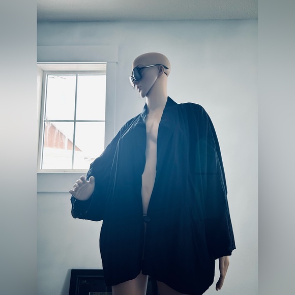 Reversible, Jacket, Throw, Cover, Button Front,Tribal, Africana, Wrap, Cape, - Picture 5 of 10